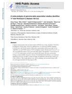 A meta-analysis of genome-wide association studies identifies 17 new Parkinson’s disease risk loci