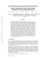 Lumen: Unleashing Versatile Vision-Centric Capabilities of Large Multimodal Models