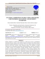 CULTURAL COMPETENCE IN EDUCATION: STRATEGIES FOR FOSTERING INCLUSIVITY AND DIVERSITY AWARENESS