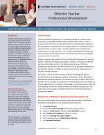Effective Teacher Professional Development