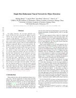 Single-Shot Refinement Neural Network for Object Detection
