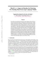 Min-K%++: Improved Baseline for Detecting Pre-Training Data from Large Language Models