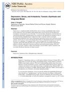 Depression, Stress, and Anhedonia: Toward a Synthesis and Integrated Model