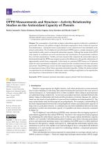 DPPH Measurements and Structure—Activity Relationship Studies on the Antioxidant Capacity of Phenols