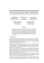 Correcting Sample Selection Bias by Unlabeled Data