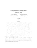 Ethnic Polarization, Potential Conflict, and Civil Wars