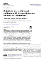 Digital light processing based multimaterial 3D printing: challenges, solutions and perspectives