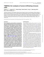 TIMER2.0 for analysis of tumor-infiltrating immune cells