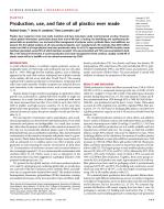 Production, use, and fate of all plastics ever made