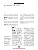 Distrust, Race, and Research