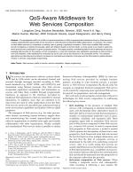QoS-Aware Middleware for Web Services Composition