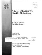 A Survey of Decision Tree Classifier Methodology