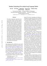 Machine Unlearning of Pre-trained Large Language Models