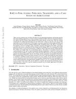 RAG vs Fine-tuning: Pipelines, Tradeoffs, and a Case Study on Agriculture