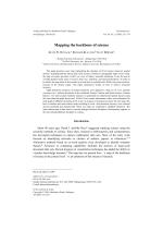 Mapping the backbone of science