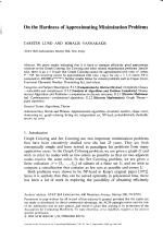 On the Hardness of Approximating Minimization Problems