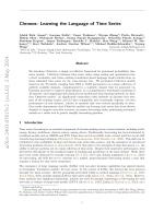 Chronos: Learning the Language of Time Series