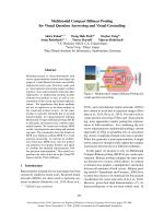 Multimodal Compact Bilinear Pooling for Visual Question Answering and Visual Grounding