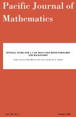 OPTIMAL PATHS FOR A CAR THAT GOES BOTH FORWARDS AND BACKWARDS