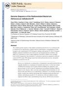 Genome Sequence of the Radioresistant Bacterium Deinococcus radiodurans R1