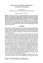 AIR-SEA BULK TRANSFER COEFFICIENTS IN DIABATIC CONDITIONS