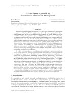 A Multiagent Approach to Autonomous Intersection Management