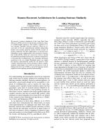 Siamese Recurrent Architectures for Learning Sentence Similarity