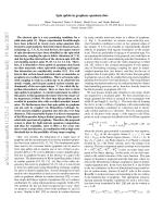 Spin qubits in graphene quantum dots