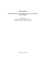 USERS GUIDE for A THREE-DIMENSIONAL, PRIMITIVE EQUATION, NUMERICAL OCEAN MODEL