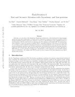 FlashAttention-3: Fast and Accurate Attention with Asynchrony and Low-precision