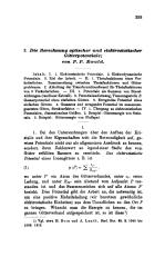 Die Berechnung optischer und elektrostatischer Gitterpotentiale;