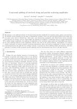 A universal splitting of tree-level string and particle scattering amplitudes