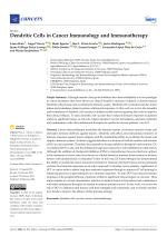 Dendritic Cells in Cancer Immunology and Immunotherapy