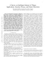 A Survey on Intelligent Internet of Things: Applications, Security, Privacy, and Future Directions