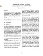 A linear time algorithm for finding tree-decompositions of small treewidth