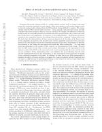Effect of Trends on Detrended Fluctuation Analysis