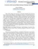 Cybercrime and the Legal and Ethical Challenges of Emerging Technologies