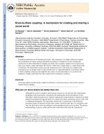 Brain-to-Brain coupling: A mechanism for creating and sharing a social world