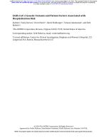 SARS-CoV-2 Genetic Variants and Patient Factors Associated with Hospitalization Risk