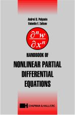 Handbook of Nonlinear Partial Differential Equations