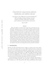 Causal inference using invariant prediction: identification and confidence intervals