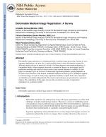 Deformable Medical Image Registration: A Survey