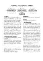 Evaluation Campaigns and TRECVid