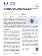 Multiple Metal–Nitrogen Bonds Synergistically Boosting the Activity and Durability of High-Entropy Alloy Electrocatalysts