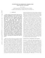 COMPLEXITY IN STRONGLY CORRELATED ELECTRONIC SYSTEMS