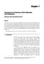 Coronaviruses: An Overview of Their Replication and Pathogenesis