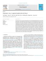 Oropouche virus: A neglected global arboviral threat