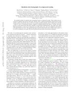 Quantum state tomography via compressed sensing