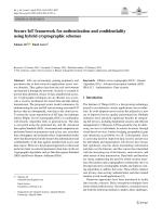 Secure IoT framework for authentication and confidentiality using hybrid cryptographic schemes
