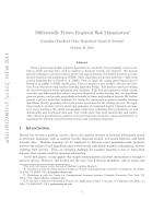 Differentially Private Empirical Risk Minimization